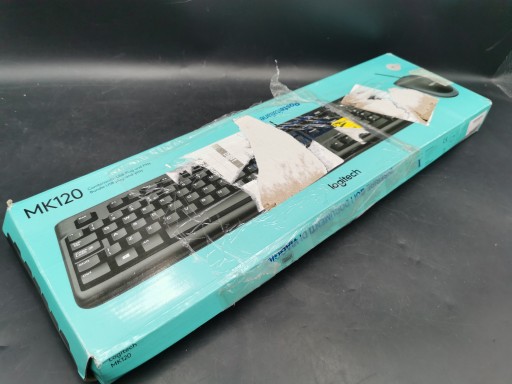 Logitech K120 Przewodowa Klawiatura QWERTY IT