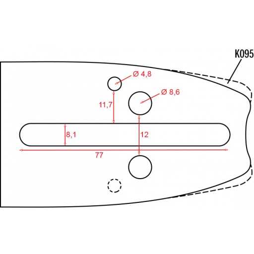 Направляющая 50 см + цепь OREGON 325 1.5 Husqvarna