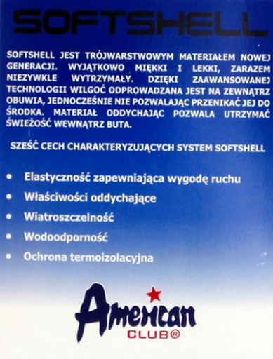 Śniegowce Męskie AMERICAN SoftShell Buty Zimowe 40