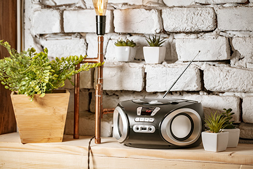 РАДИОПЛЕЕР БУМБОКС CD-MP3 USB ADLER AD1181