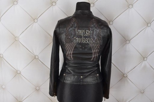 МОТОЦИКЛОВАЯ КУРТКА HARLEY DAVIDSON НАТУРАЛЬНАЯ КОЖА 38 / M