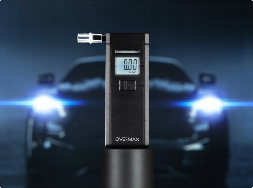 OVERMAX AD-05 ЭЛЕКТРОХИМИЧЕСКИЙ АЛКОТЕХНИК + КАЛИБРОВКА