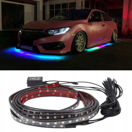 ПОДСВЕТКА ШАССИ АВТОМОБИЛЯ СВЕТОДИОДНАЯ RGB ТЮНИНГ