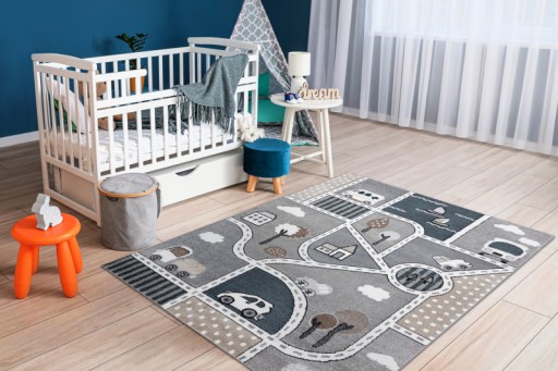 Dywan FUN STRADE 160x220 ulice uliczki miasto auta