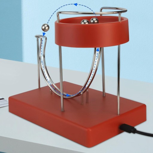 Кинетическая орбитальная игрушка-эксперимент «Качели» с питанием от USB