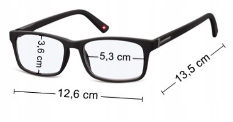 OKULARY KOREKCYJNE PLUSY CZYTANIA I KOMPUTERA +3.5