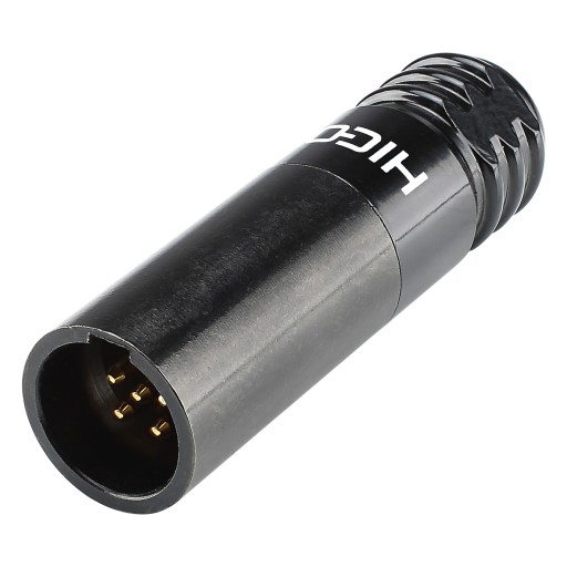 HICON HI-XMCM5-B Mini-XLR, 5-полюсный, металл,