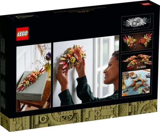 LEGO 10314 CREATOR КРЕМ ИЗ СУШЕЦВЕТОК