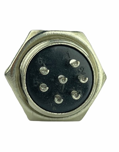 WTYK MIKROFONOWY NA PANEL 7 PIN NC/CB