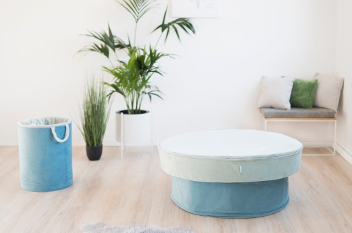 Сухой бассейн Baby Blue 90 х 40 х 5 см + 200 шариков