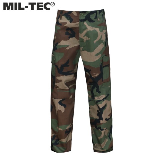 Брюки-карго Mil-Tec US BDU в стиле милитари для мальчиков, лесной L