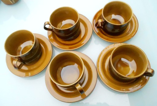 Чашка Миростовице, кофейное блюдце Туловице