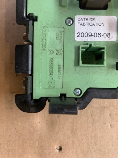 Citroen C5 96638354XT Устройство чтения SD-карт