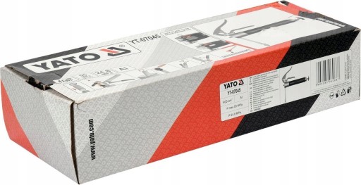 Смазочный пистолет YATO QUICK RELEASE MANUAL, 400 см