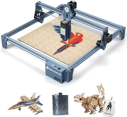 Новый лазерный гравировальный станок SCULPFUN S9