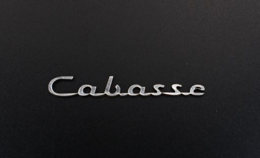 Логотип Cabasse 60 х 8 мм. Самоклеящийся
