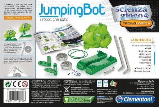 JUMPINGBOT - ЛАБОРАТОРИЯ МЕХАНИКИ CLEMENTONI