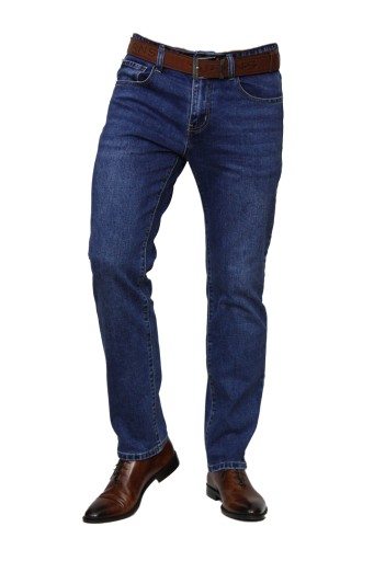 SPODNIE MĘSKIE JEANS REGULAR W33 L32 PAS 86-88