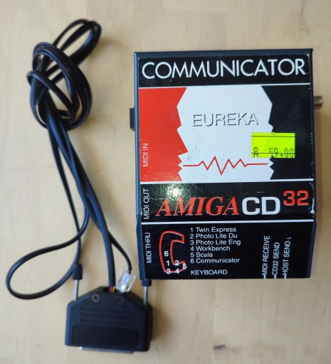 Коммуникатор Eureka с MIDI для Amiga CD32