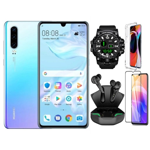 Смартфон Huawei P30 8 ГБ/256 ГБ белый