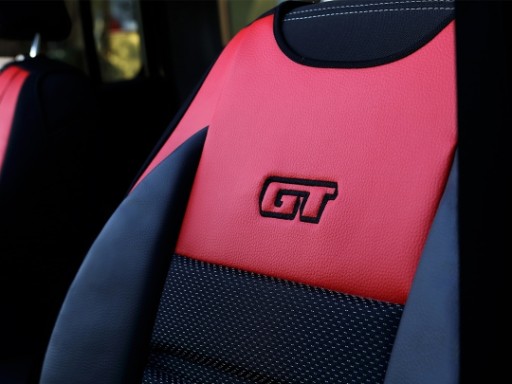 Кожаные коврики GT, передний комплект, черный Opel