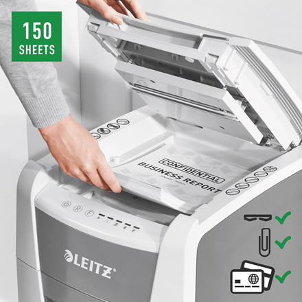 Автоматический измельчитель Leitz IQ AutoFeed 150 P5 с податчиком 80140000
