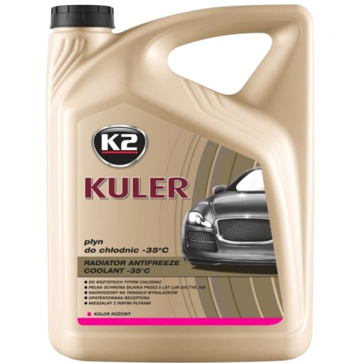 K2 KULER РАДИАТОРНАЯ ЖИДКОСТЬ 5л -35 РОЗОВАЯ G13