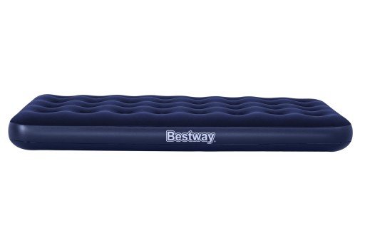 Одноместная велюровая кровать с надувным матрасом Bestway МОДЕЛЬ 2024 г.