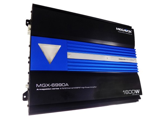 МОЩНЫЙ АВТОМОБИЛЬНЫЙ УСИЛИТЕЛЬ MEGAVOX 1600 ВАТТ