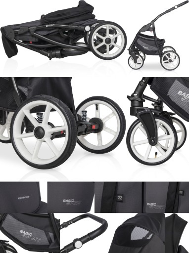 МНОГОФУНКЦИОНАЛЬНАЯ КОЛЯСКА 2в1 Riko BASIC SPORT