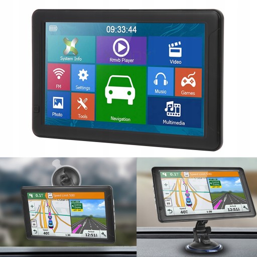 NAWIGACJA GPS 9 CALA CIĘŻARÓWKA 220V