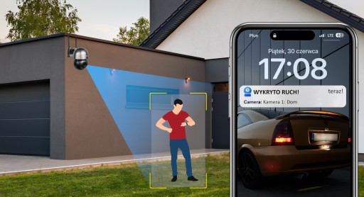 Уличная Wi-Fi камера с ФУНКЦИЕЙ ОТСЛЕЖИВАНИЯ — УМНАЯ домашняя камера FULL HD