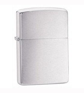 ZIPPO PETROL LIGHTER BRUSH CHROME 200 ХИТ!