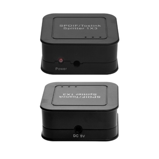 Разветвитель TOSLINK, активный оптический кабель SPDIF 1x3