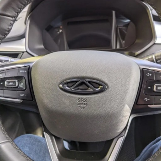 Логотип Chery Tiggo Tiggo 8 Pro 2023 2022 20-21 Черный значок, наклейка с логотипом и логотипом