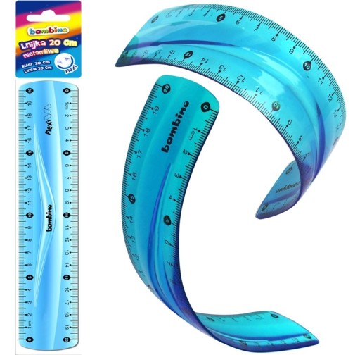 FLEXI ШКОЛЬНОЕ ПРАВИЛО 20 СМ BAMBINO