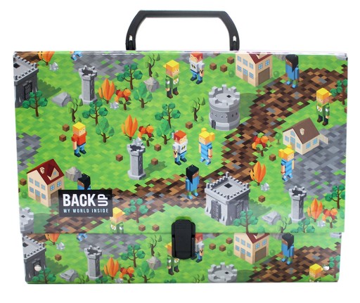 TECZKA Z RĄCZKĄ GRUBA A4 XL PIKSELE GAME BACKUP