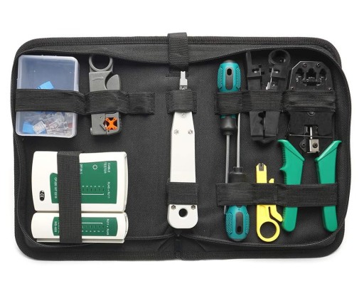 TESTER SIECIOWY WCISKACZ STRIPPER ZACISKARKA RJ45