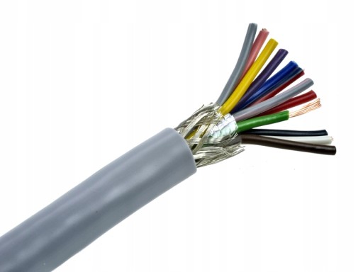 PRZEWÓD kabel LiYCY 12x0,25mm2 300V [1mb]