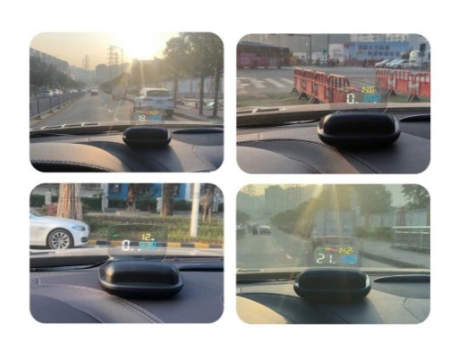 Светодиодный ЖК-дисплей HUD-ПРОЕКТОР OBD2 GPS C800
