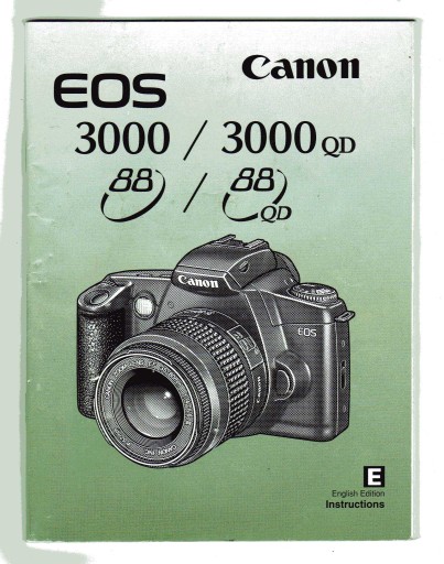 CANON EOS 3000 3000QD 88 88QD INSTRUKCJA