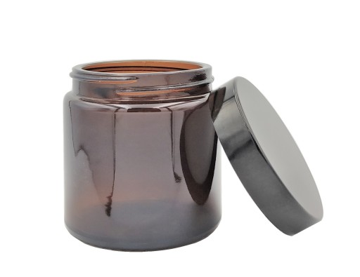 Słoik brązowy szklany ciemne szkło 120ml 6szt.