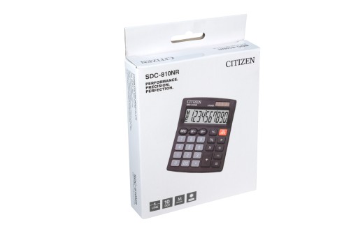 Калькулятор офисный CITIZEN SDC-810NR, 10 разрядов