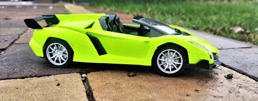 RC CAR Спортивный Зеленый Гонщик на Дистанционном Управлении Подарок ++