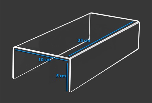 СТОЙКА СТОЙКА ДИСПЛЕЯ STEP PLEXI 250мм