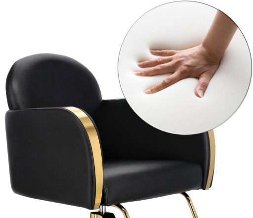 Fotel fryzjerski barberski hydrauliczny do salonu fryzjerskiego Zane
