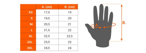 CHIBA BIOXCELL PRO oddychające rękawiczki rowerowe