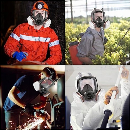 ЗАЩИТНАЯ КРАСОЧНАЯ МАСКА 3М 6800 АНТИГАЗОВАЯ