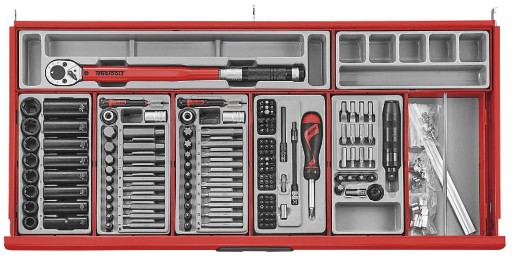 Инструментальная тележка, инструментальный шкаф на 622 элемента Teng Tools