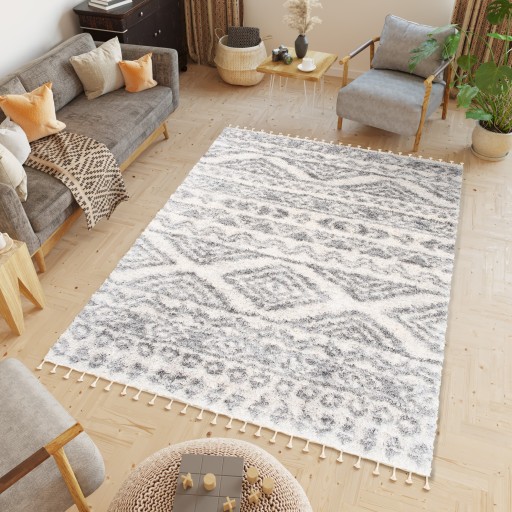 Ковер Boho AZTEC 160x230 SHAGGY With FINGLES s27